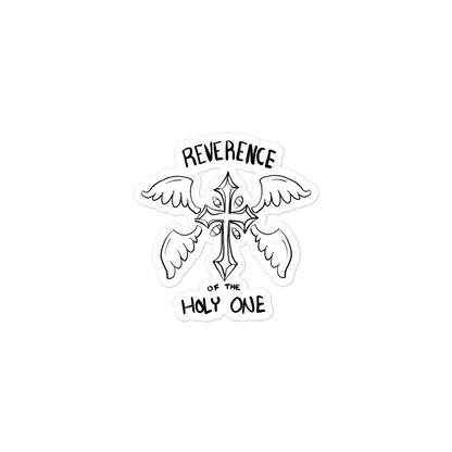 “REVERENT FEAR” sticker