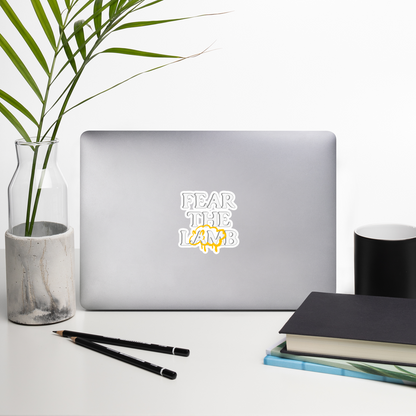 FEAR THE LAMB {HOLY} sticker