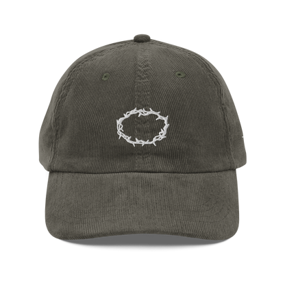 FEAR THE LAMB (light) corduroy cap