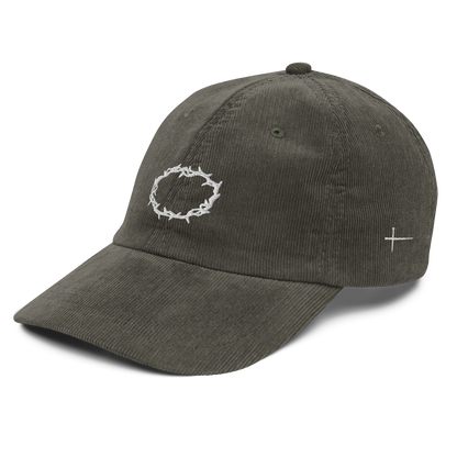 FEAR THE LAMB (light) corduroy cap
