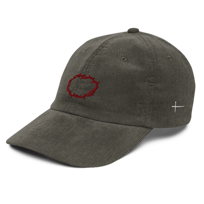 FEAR THE LAMB (sacrifice) corduroy cap